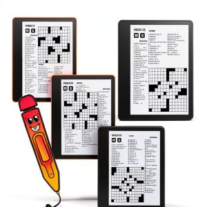 Crossword Puzzle Book Kindle Print Replica Travel-0