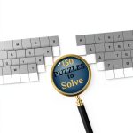 Crossword Puzzle Book Amazon Print 73 Pages-0
