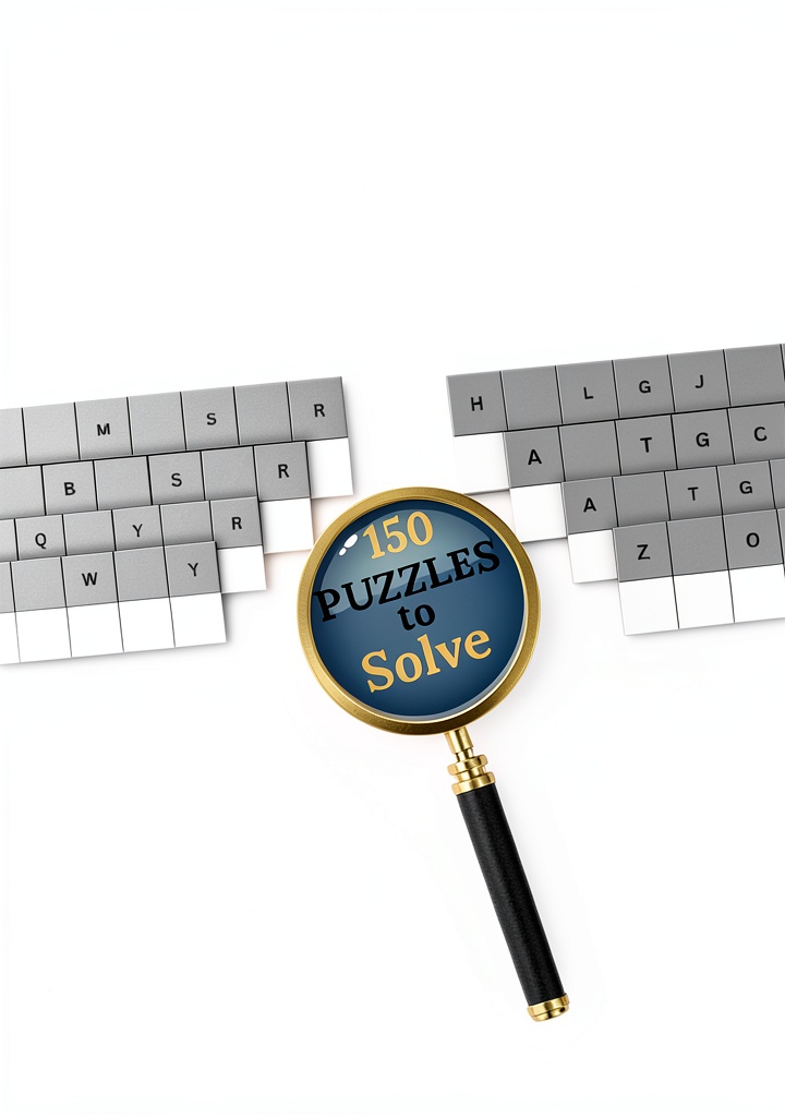 Person solving crossword on a Kindle during travel