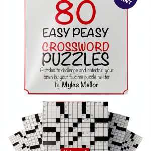 Easy Peasy Crossword Book Print Replica 96‑Page Cryptic Puzzle-0