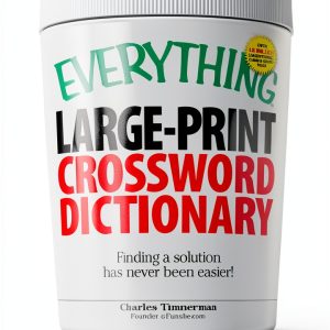 Crossword Dictionary Large Print Edition by Everything Kindle eBook-0