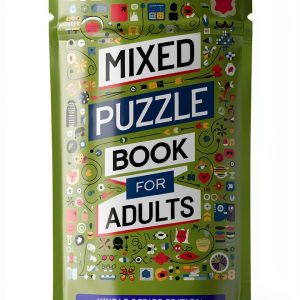 Crossword Puzzle Book - Amazon Kindle Print Replica, 106 Pages-0