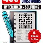Crossword Puzzle Book Kindle Edition by Unknown Brand 817 Pages-0