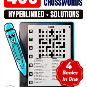 Crossword Puzzle Book Kindle Edition by Unknown Brand 817 Pages-0