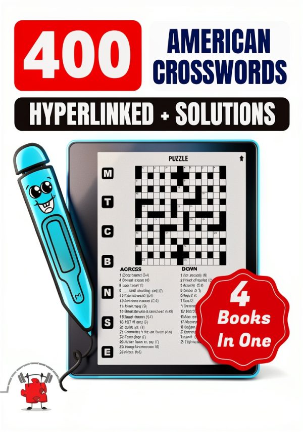 Crossword Puzzle Book Kindle Edition by Unknown Brand 817 Pages-0