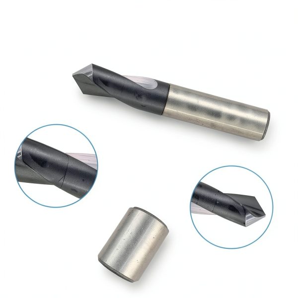 NZtools 2 Flute Solid Carbide Spotting Drill Set 1/2" AlTiN Coated-2