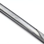 KEO 34181 Solid Carbide High Performance NC Spotting Drill Bit, Uncoated (Bright) Finish, Round Shank, Right Hand Flute, 120 Degree Point Angle, 1/8" Body Diameter, 1-1/2" Overall Length-0