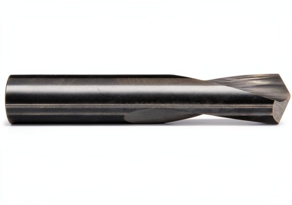 KEO 34181 Solid Carbide High Performance NC Spotting Drill Bit, Uncoated (Bright) Finish, Round Shank, Right Hand Flute, 120 Degree Point Angle, 1/8" Body Diameter, 1-1/2" Overall Length-1