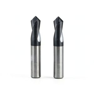 NZtools 2 Flute Solid Carbide Spotting Drill Set 1/2" AlTiN Coated-0